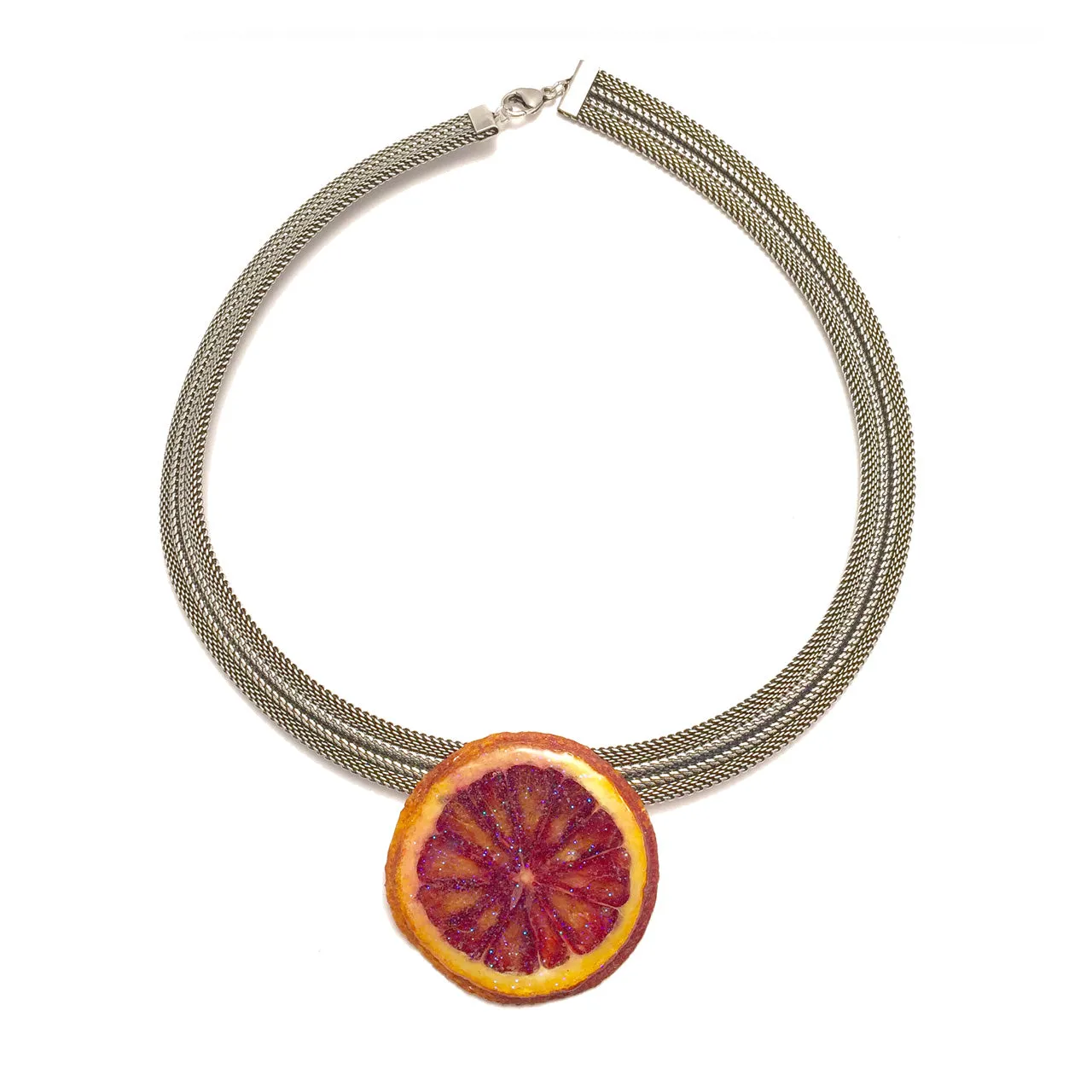 Mesh Necklace - Fruit