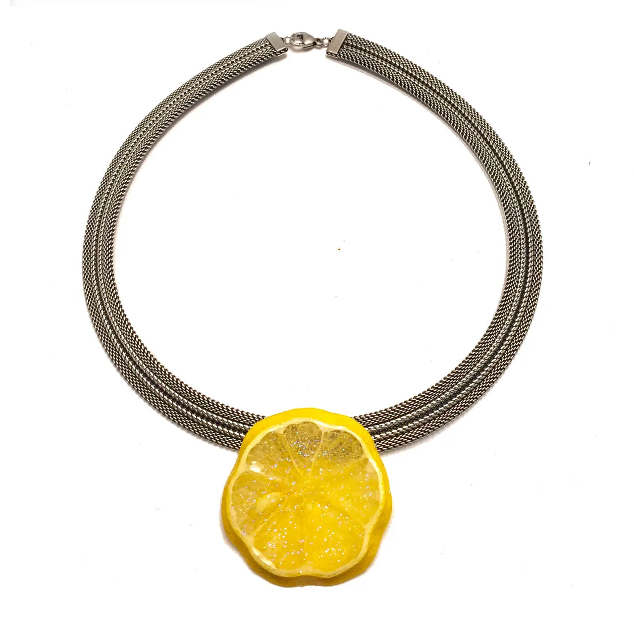 Mesh Necklace - Fruit