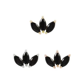 Moet - Black Spinel Threadless End