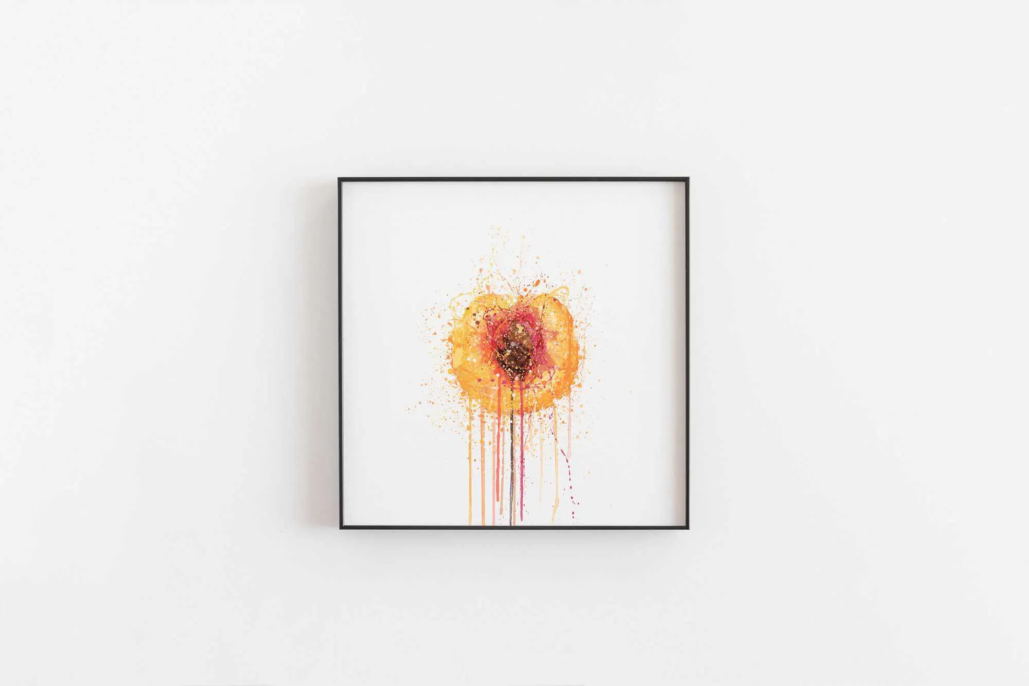 Peach Fruit Wall Art Print