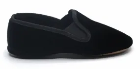 Pepe Black Velvet Smoking Slip On