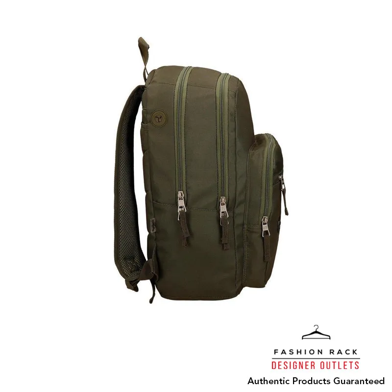 Pepe Jeans Harlow School Backpack Olive Green