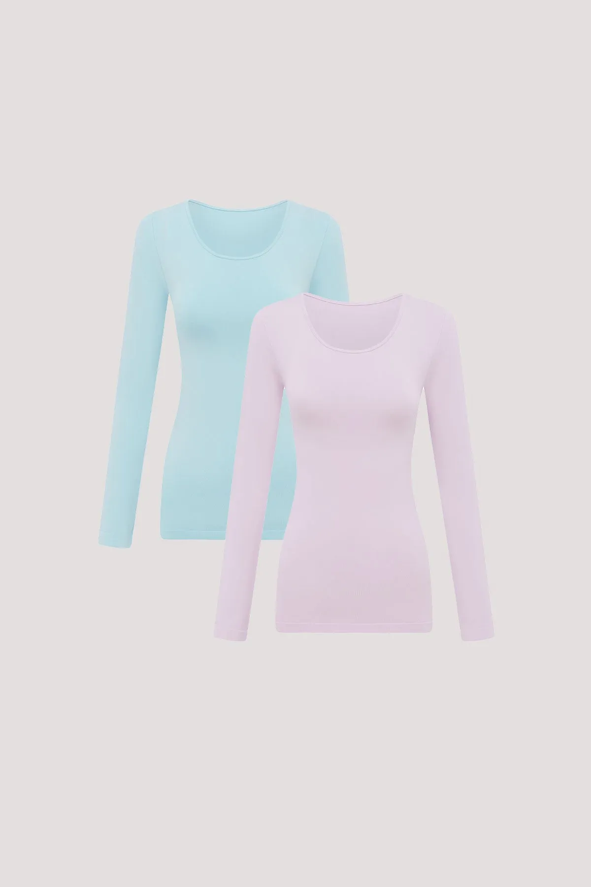 Pure Comfort Modal Long Sleeve Top 2pk