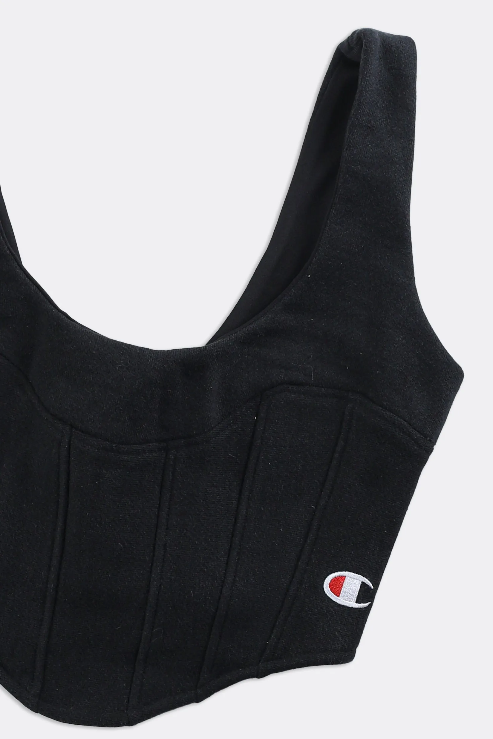 Rework Champion Sweatshirt Bustier - XS, S, M, L, XL