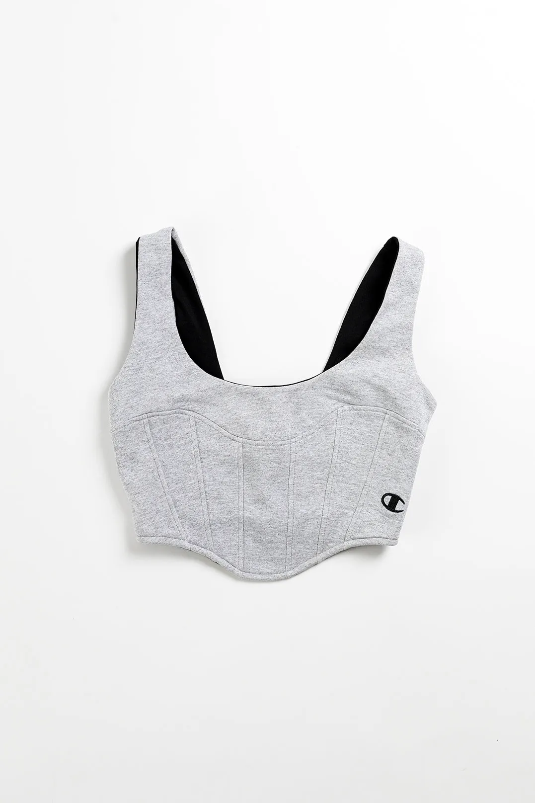 Rework Champion Sweatshirt Bustier - XS, S, M, L, XL