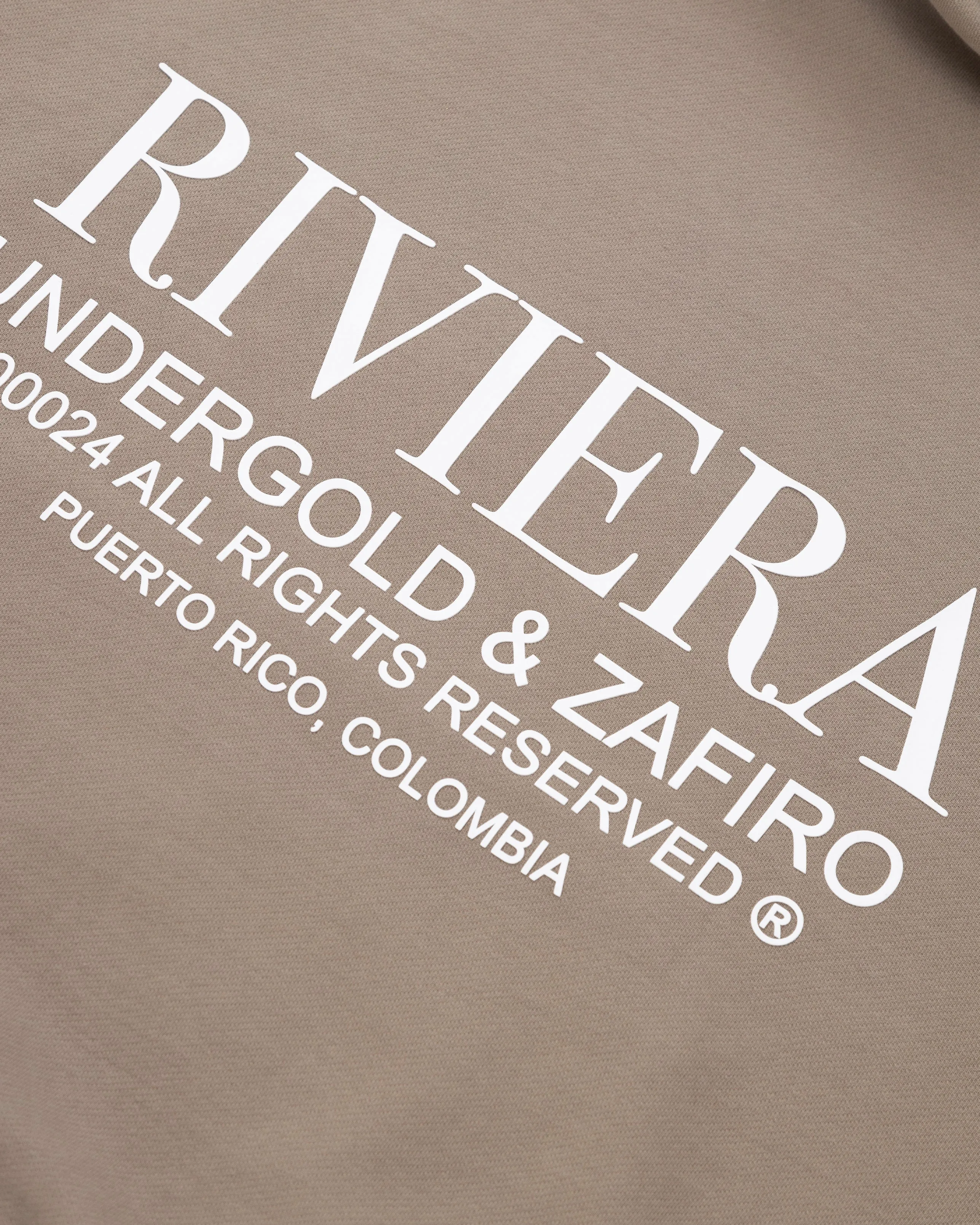 Riviera Fruit Angels Hoodie Brown