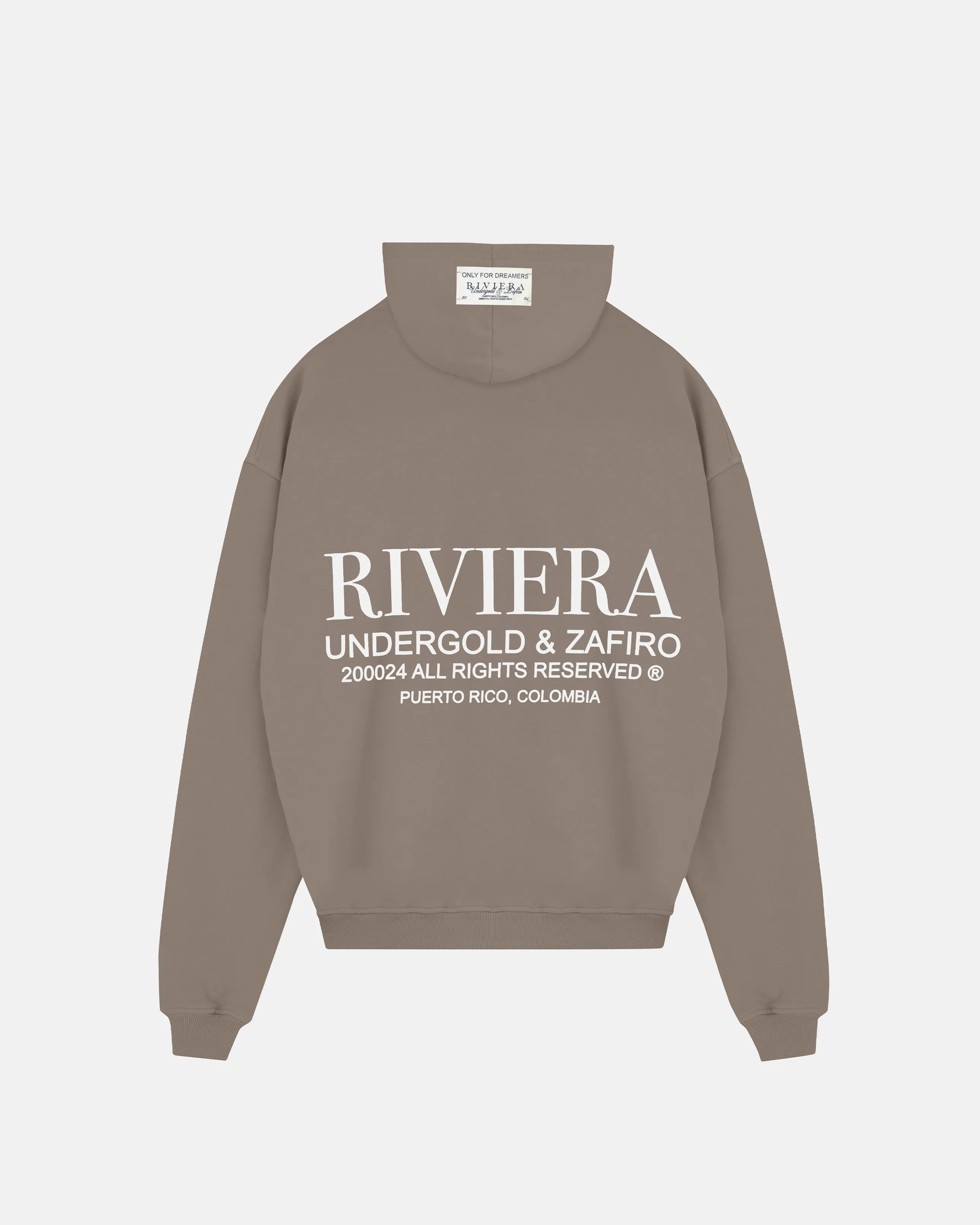 Riviera Fruit Angels Hoodie Brown