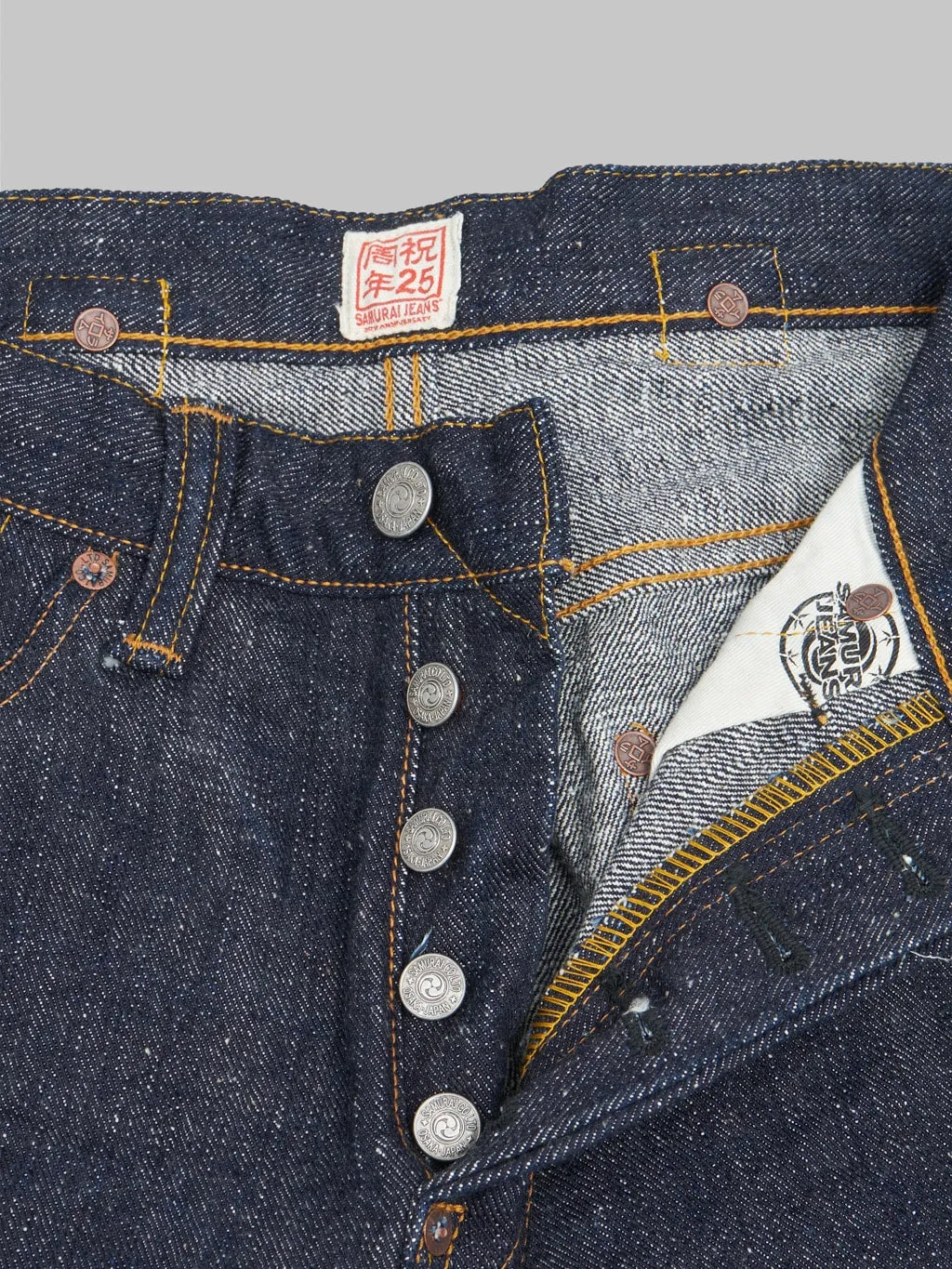 Samurai Jeans S526XX17ozL-25th "Sasaki Kojiro" 25th Anniversary 17oz Left-Hand Twill Straight Jeans