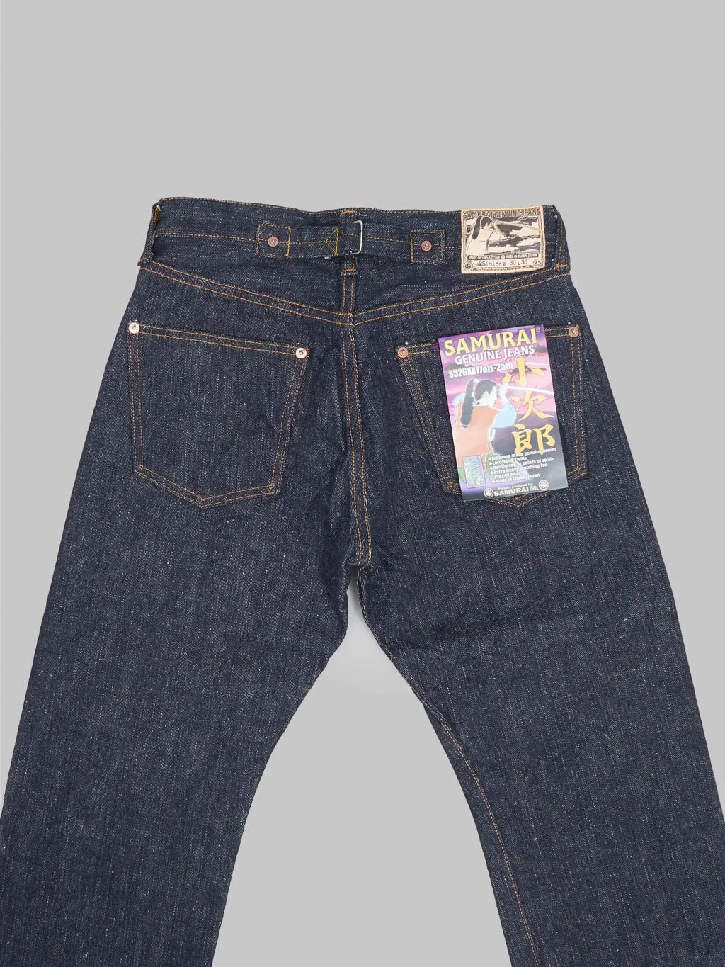 Samurai Jeans S526XX17ozL-25th "Sasaki Kojiro" 25th Anniversary 17oz Left-Hand Twill Straight Jeans