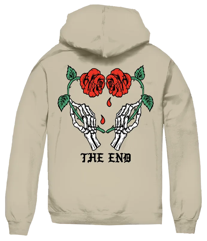 THE END ROSES HOODIE