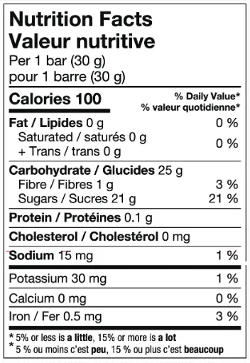 Xact Fruit Energy